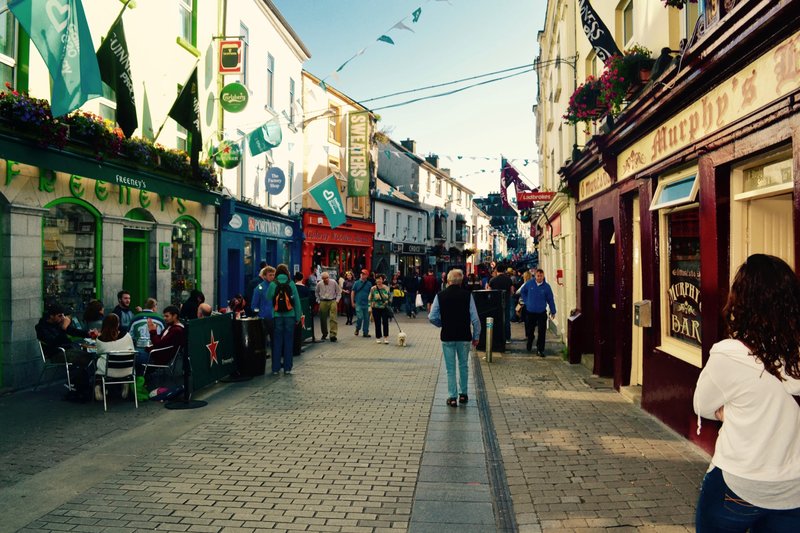 Les rues de Galway