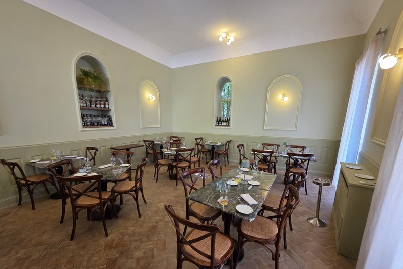 La salle du restaurant de l'école