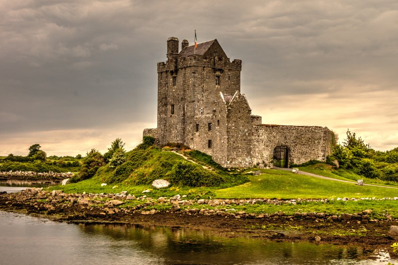 L'un des innombrables châteaux d'Irlande.